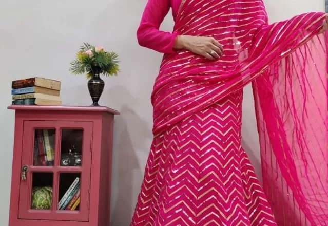 Saree or Lehenga? Why Not Both! Tips for Wearing a Lehenga Saree