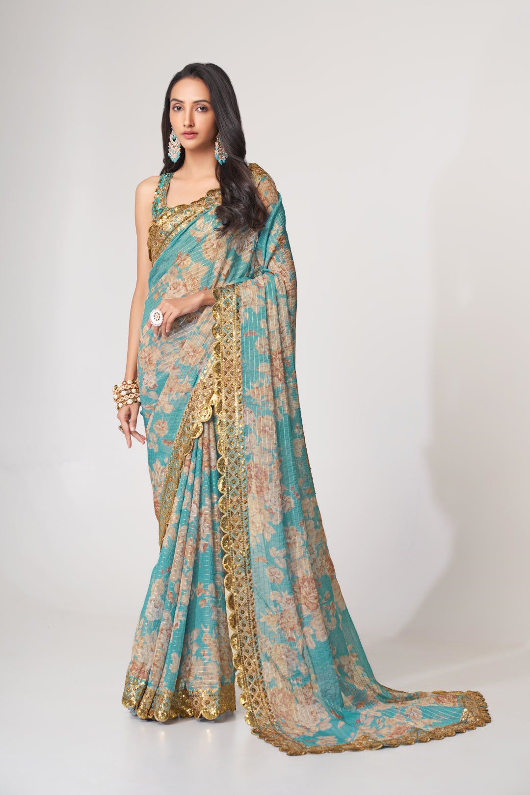 The Enchanting World of Printed Sarees
