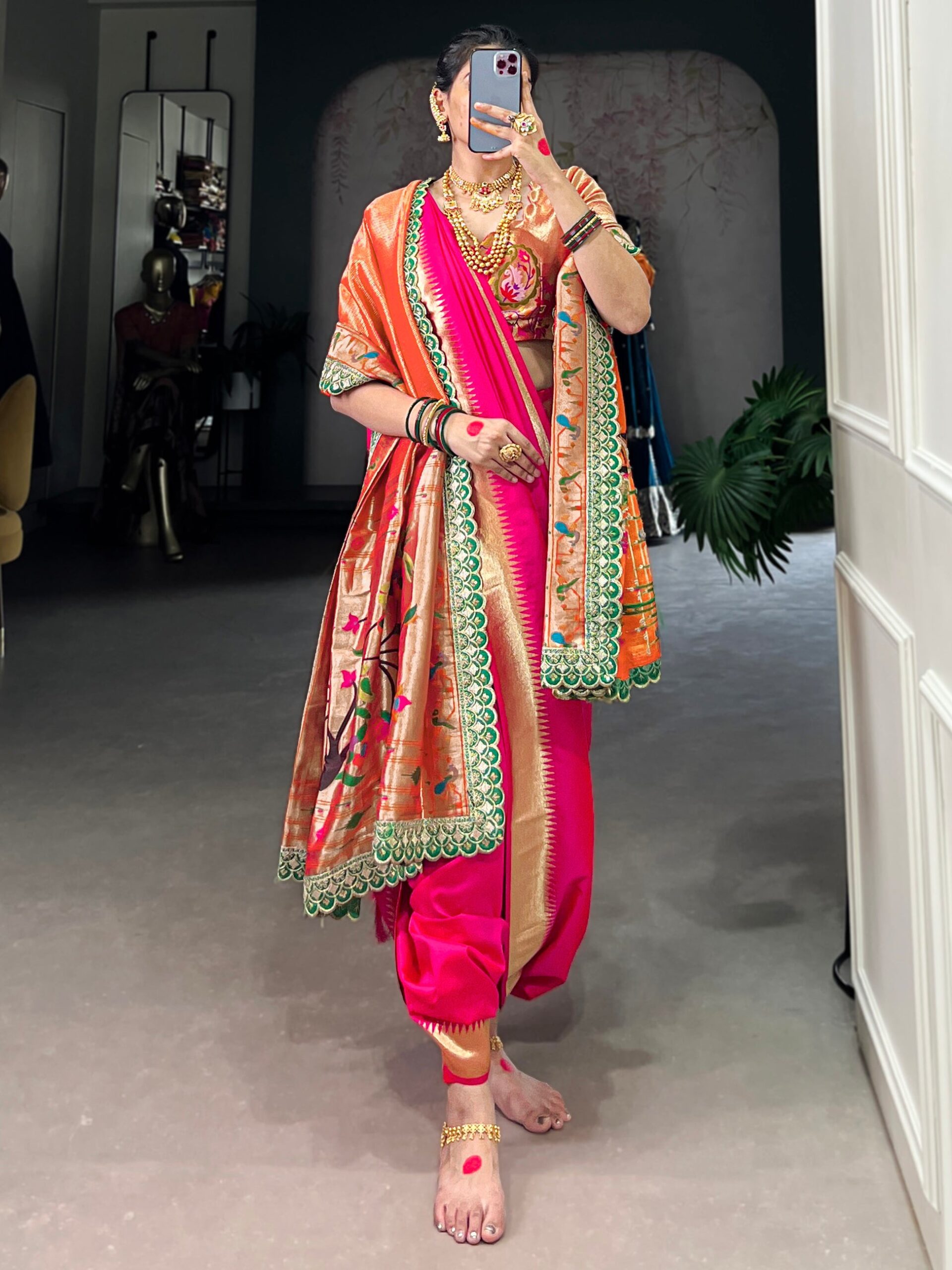nauvari saree