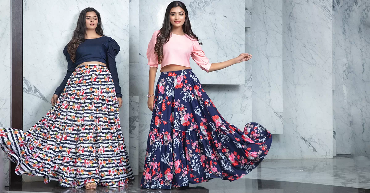 Crop-Top Lehenga Choli A Modern Twist to Traditional Indian Wear