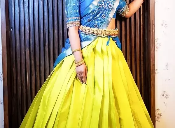 Get the Best of Both Worlds with Draped Lehenga Sarees