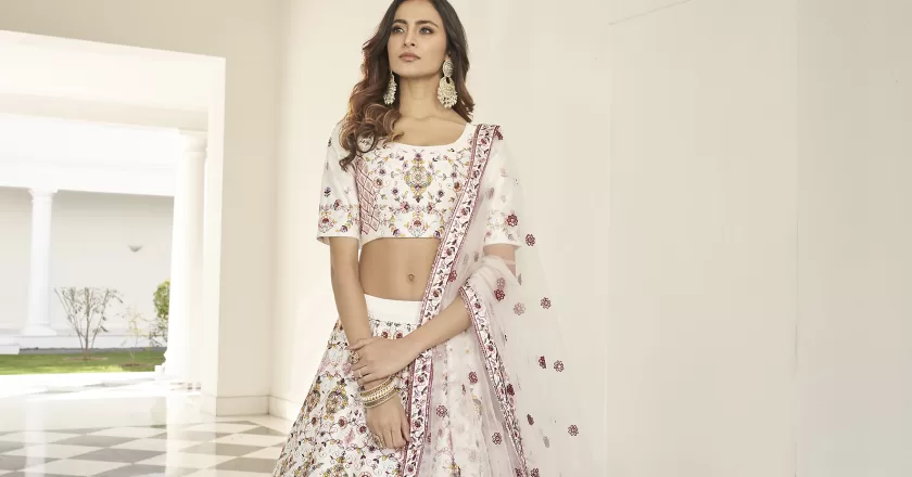 10 Beautiful White Lehenga Designs for Your Wedding Day